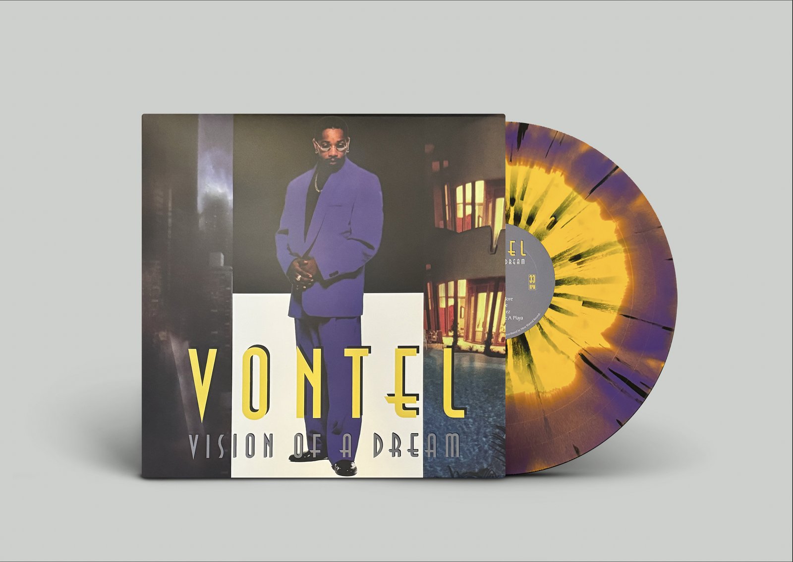 LP: Vontel - Vision Of A Dream 1998-2023 REISSUE (Phoenix, AZ)